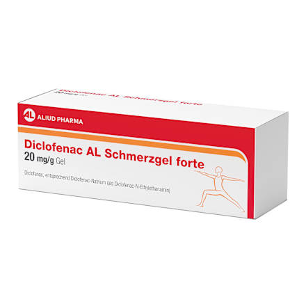 Aliud Pharma Diclofenac AL Schmerzgel forte 20 mg/g  ALIUD PHARMA