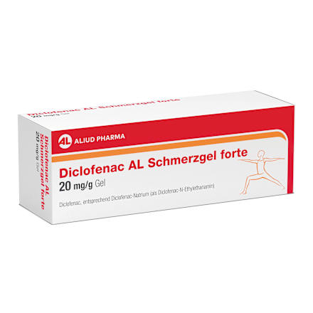 Aliud Pharma Diclofenac AL Schmerzgel forte 20 mg/g  ALIUD PHARMA
