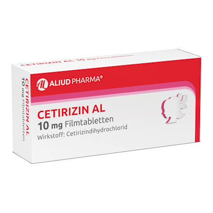 Aliud Pharma Cetirizin AL 10mg Filmtabletten ALIUD PHARMA
