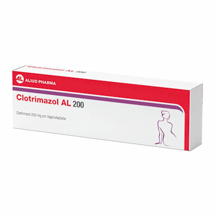 Aliud Pharma Clotrimazol AL 200mg Vaginaltabletten ALIUD PHARMA
