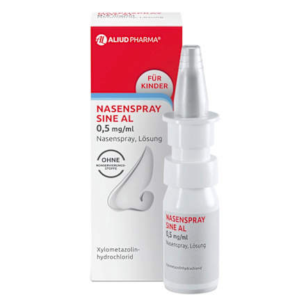 Aliud Pharma Nasenspray sine AL 0,5 mg / ml  ALIUD PHARMA