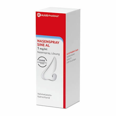 Aliud Pharma Nasenspray sine AL 1 mg / ml  ALIUD PHARMA