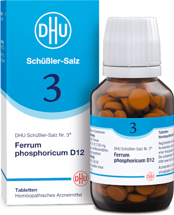 DHU Schüßler-Salz Nr. 3 Ferrum phosphoricum D12 Tabletten DHU
