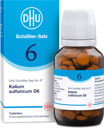 DHU Schüßler-Salz Nr. 6 Kalium sulfuricum D6 Tabletten DHU