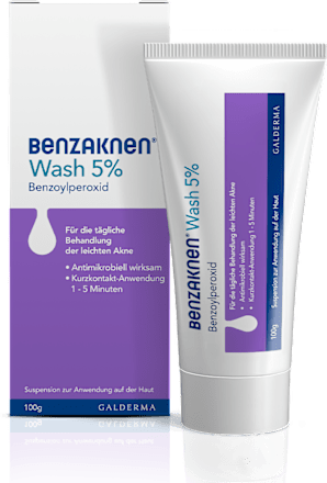Benzaknen Wash 5% Suspension BENZAKNEN