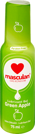 Pumpás síkosító gél Green Apple Masculan