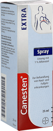 Canesten EXTRA Spray, Lösung mit 1% Bifonazol Canesten