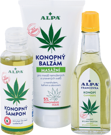 Darčekové balenie Konopný set Alpa