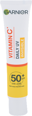 Rozjasňujúci denný pleťový UV fluid Vitamin C Invisible SPF 50+ GARNIER SKIN NATURALS