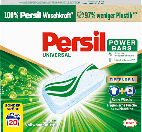 Vollwaschmittel Power Bars Persil