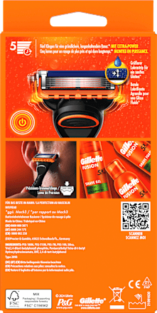 Rasierer, Fusion5 Power Gillette