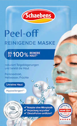 Gesichtsmaske Peel-Off Schaebens