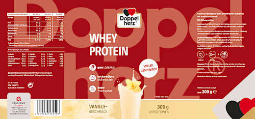 Proteinpulver Whey Vanille-Geschmack Doppelherz