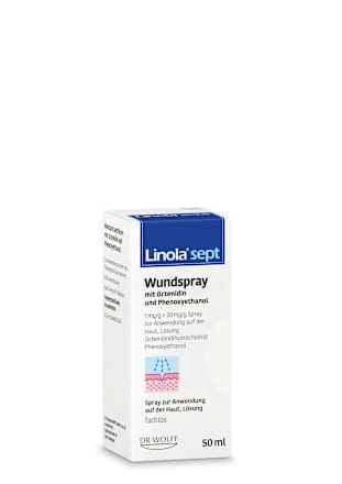 Linola sept Wundspray 1mg/g + 20mg/g Linola