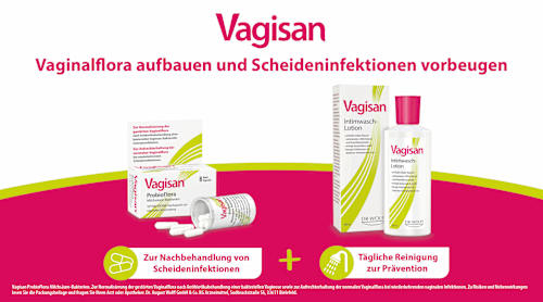 Vagisan ProbioFlora Milchsäure-Bakterien Hartkapseln Vagisan