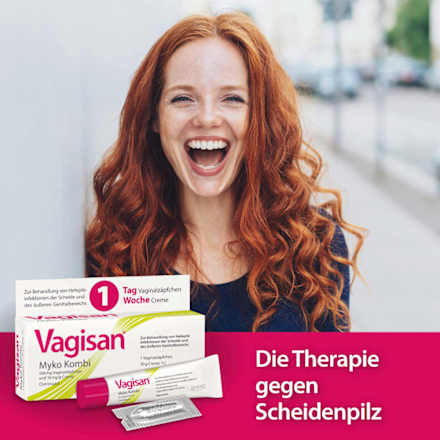 Vagisan Myko Kombi 500mg Vaginalzäpfchen + 10mg/g Creme Clotrimazol  Vagisan