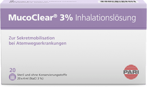 MucoClear 3 % Inhalationslösung (20x4 ml) MucoClear