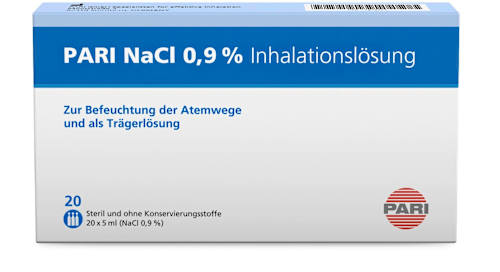 PARI NaCl 0,9% Inhalationslösung (20x5 ml) PARI