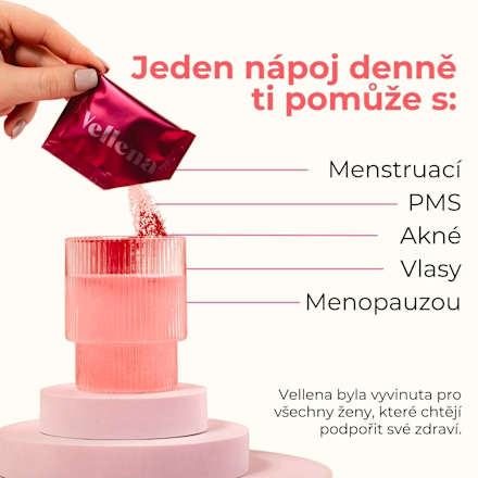 sáčky Ženské zdraví, broskev 30x4,5g Vellena