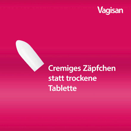 Vagisan Myko Kombi 500mg Vaginalzäpfchen + 10mg/g Creme Clotrimazol  Vagisan