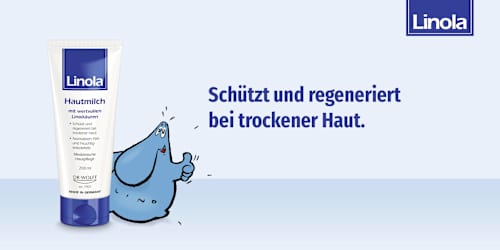 Linola Hautmilch mit wertvollen Linolsäuren Linola