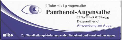 Panthenol-Augensalbe JENAPHARM 50 mg/g JENAPHARM