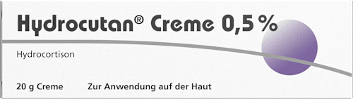 Hydrocutan Creme 0,5%, Wirkstoff: Hydrocortison Hydrocutan