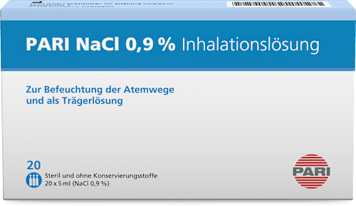 PARI NaCl 0,9% Inhalationslösung (20x5 ml) PARI