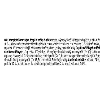 Gold Savoury Cake konzerva pro kočky kuře PURINA GOURMET