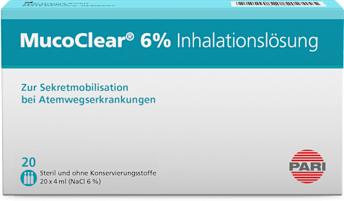 MucoClear 6% Inhalationslösung (20x4 ml) MucoClear