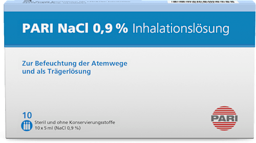 PARI NaCl 0,9% Inhalationslösung (10x5 ml) PARI