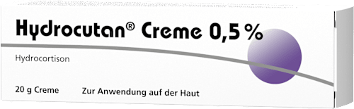 Hydrocutan Creme 0,5%, Wirkstoff: Hydrocortison Hydrocutan