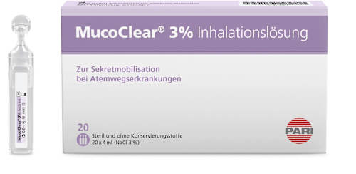 MucoClear 3 % Inhalationslösung (20x4 ml) MucoClear
