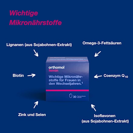 Orthomol Femin Kapseln 30 St orthomol