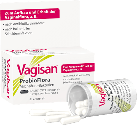 Vagisan ProbioFlora Milchsäure-Bakterien Hartkapseln Vagisan
