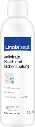 Linola sept Antivirale Mund- und Rachenspülung Linola