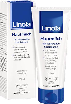 Linola Hautmilch mit wertvollen Linolsäuren Linola