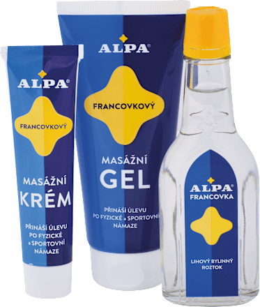 Darčekové balenie Francovkový set Alpa