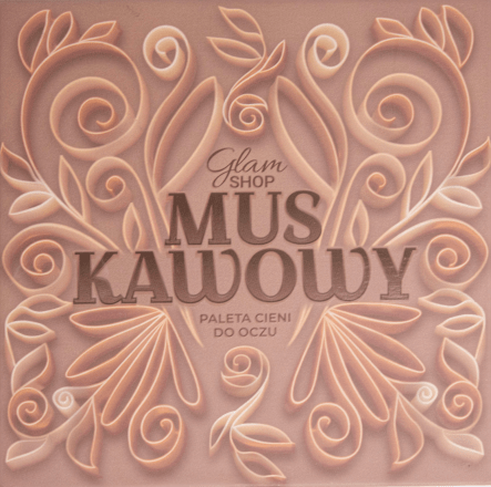 Paleta cieni do powiek Mus Kawowy Glam SHOP