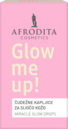 Čudežne kapljice za sijočo kožo Glow me up! AFRODITA
