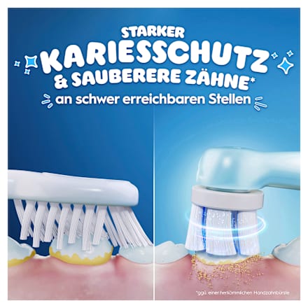 Elektrische Zahnbürste Kinder iO Stitch mit Reiseetui Oral-B