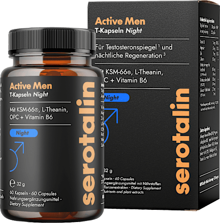 Active Men T-Kapseln Night serotalin