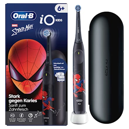 Elektrische Zahnbürste iO Kinder Spiderman mit Reiseetui Oral-B