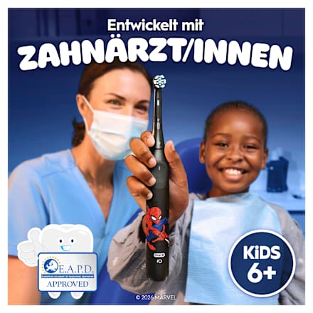 Elektrische Zahnbürste iO Kinder Spiderman mit Reiseetui Oral-B