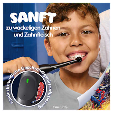 Elektrische Zahnbürste iO Kinder Spiderman mit Reiseetui Oral-B