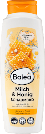 Krémová pena do kúpeľa mlieko a med Balea