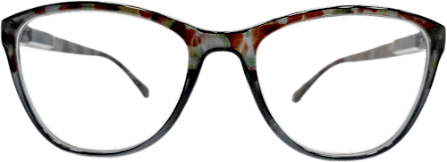 Naočale za čitanje – smeđe-zelene, dioptrija +2,00 visiomax