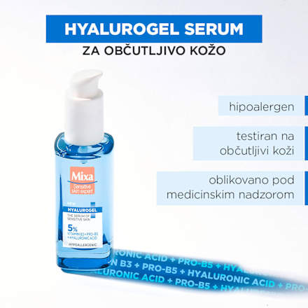 Serum za obraz Hyalurogel Mixa