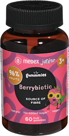 Funkcionalni sadni bonboni za otroke Berrybiotic Medex
