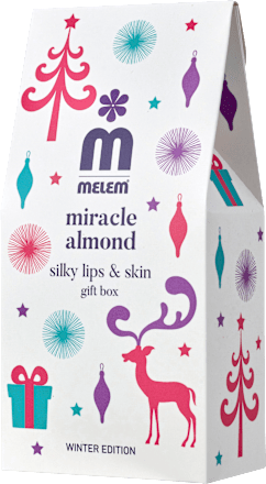Poklon-paket Miracle Almond – silky lips & skin Melem